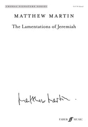 Martin: Lamentations (SATB)