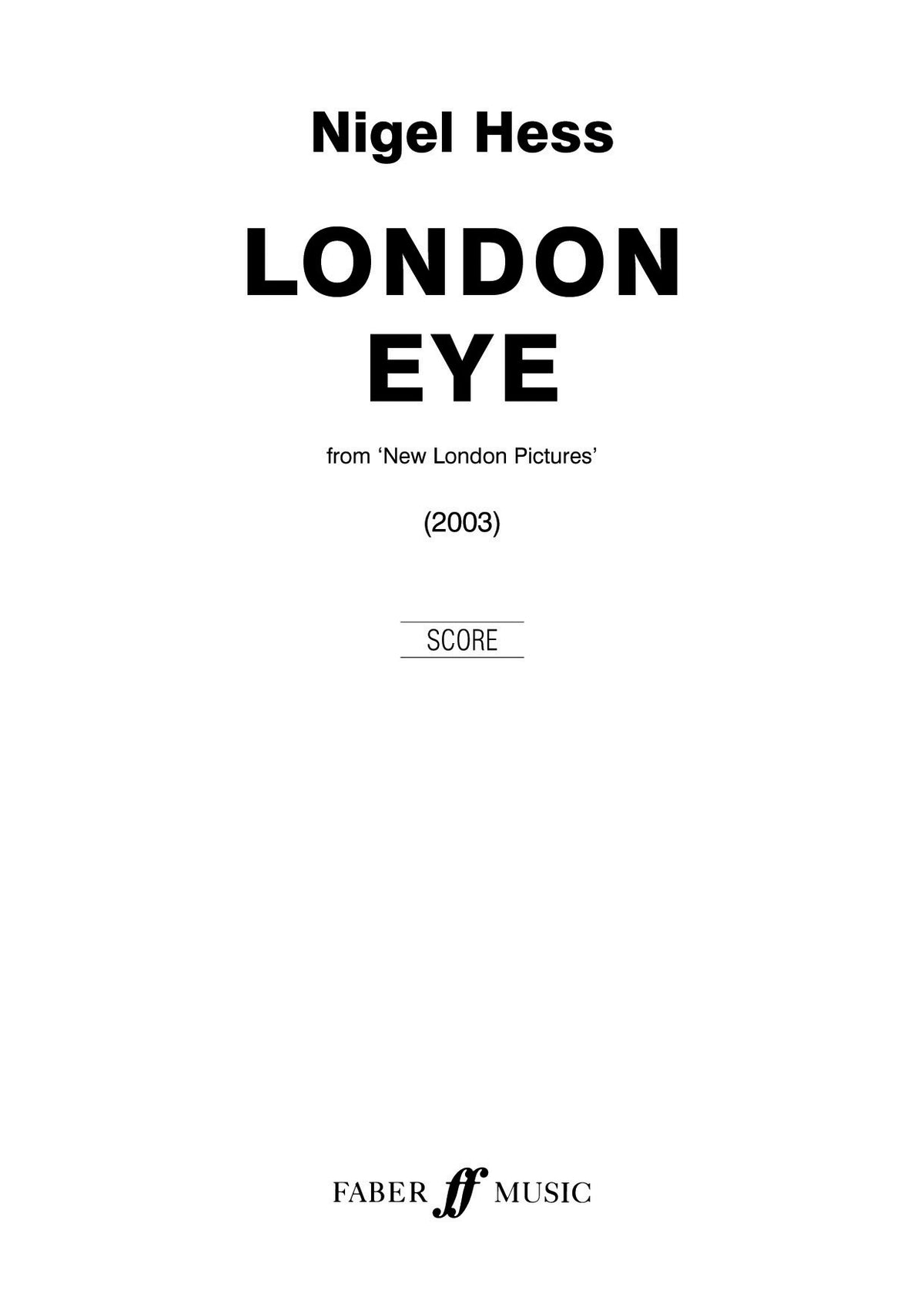 London Eye. Wind band afbeelding 2