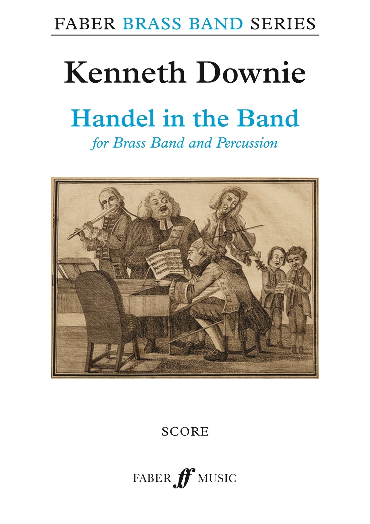 Downie: Handel in the Band (Partituur Brassband)