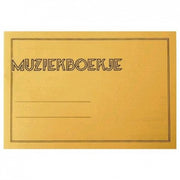 Muziekboekje 6 Balks Geel