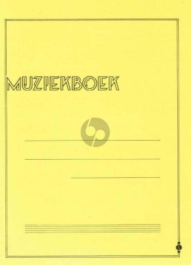 Muziekboek geel 12 Balks