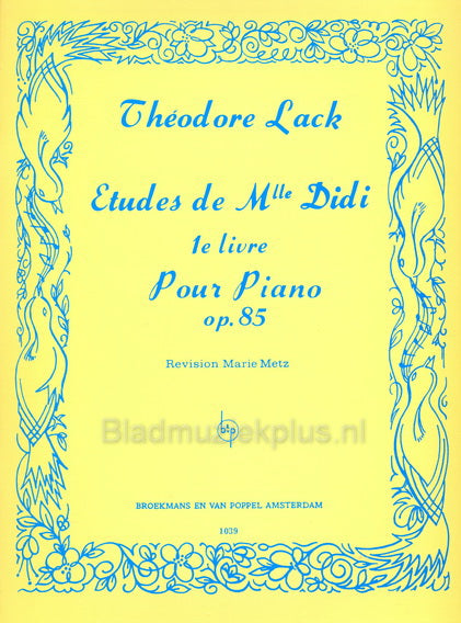 Etudes mlll didi op.85 1