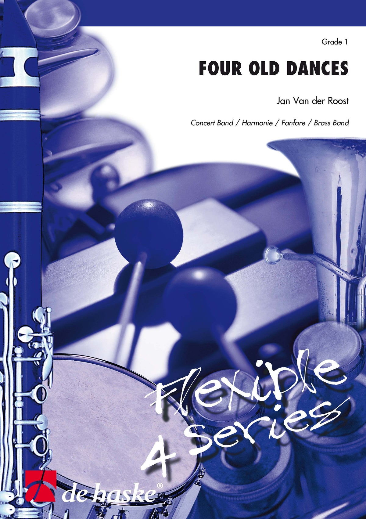 Jan Van der Roost: Four Old Dances (Brassband)