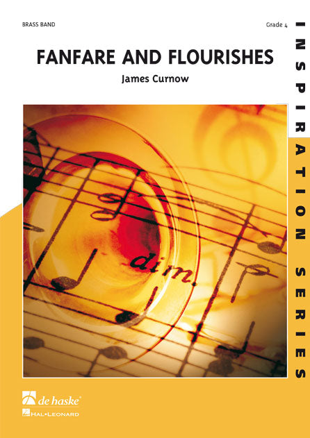 James Curnow: Fanfare and Flourishes (Partituur Brassband)