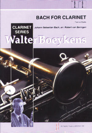 Johann Sebastian Bach: Bach for Clarinet Duets (Walter Boeykens)