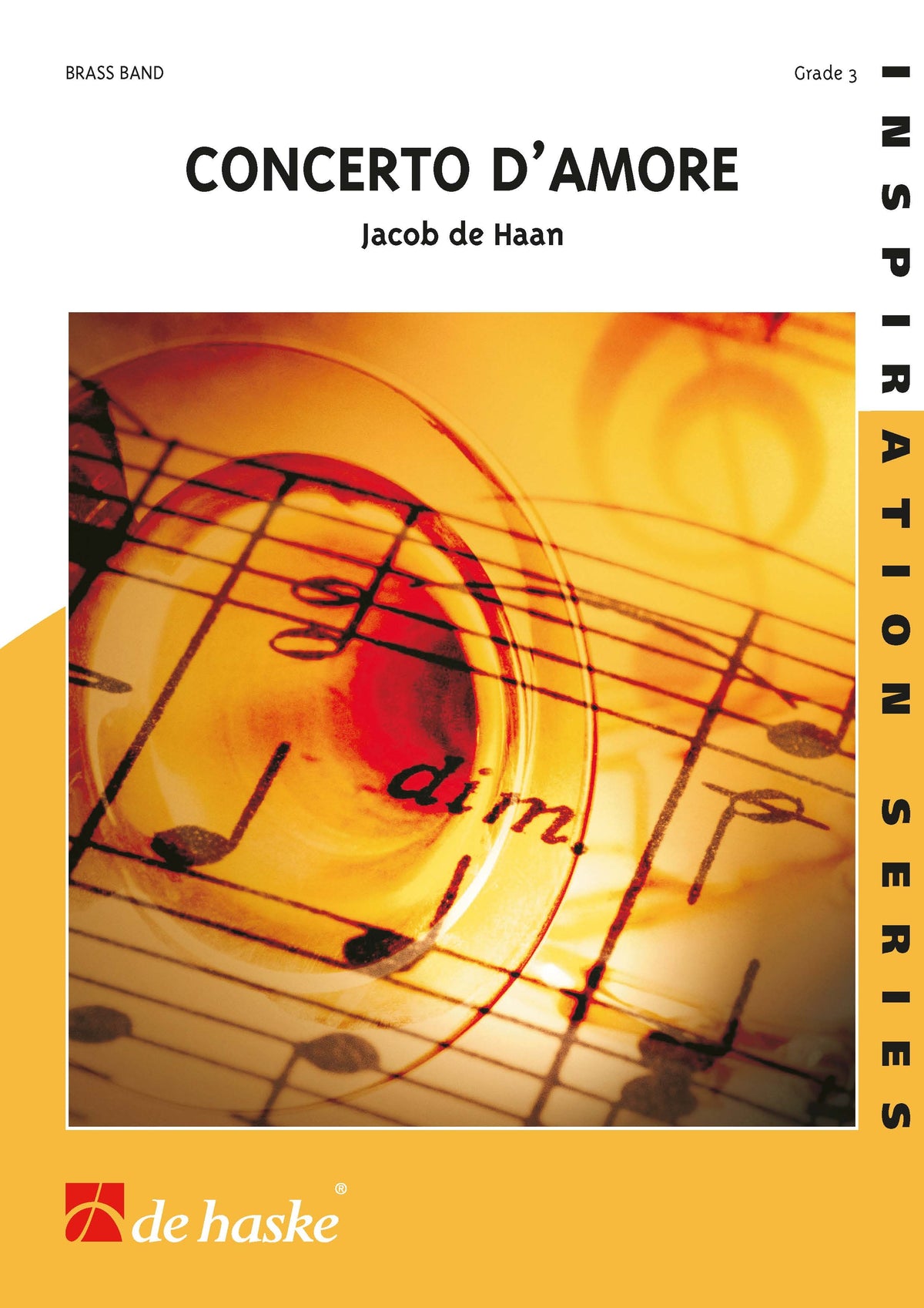 Jacob de Haan: Concerto d'Amore (Partituur Brassband)