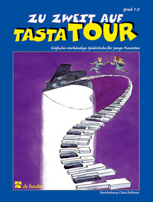 Zu zweit auf Tastatour(Einfache vierhändige Spielstücke fuer junge Pianste)