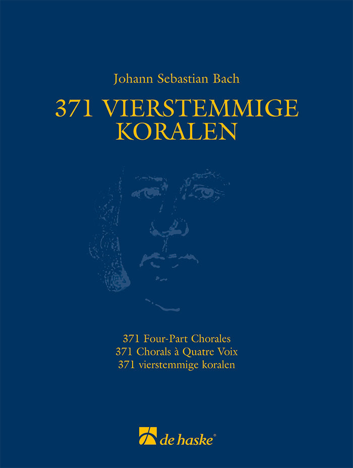 Bach: 371 Vierstemmige koralen (Partituur Harmonie Fanfare Brassband)