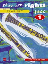 Erik Veldkamp: Play ‘em Right Jazz 1 Klarinet