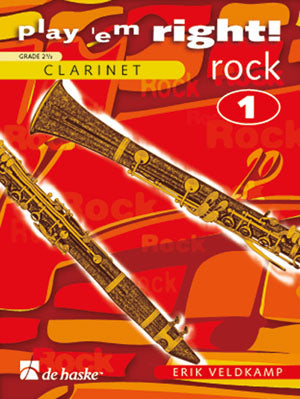 Erik Veldkamp: Play ‘em Right Rock 1 Klarinet