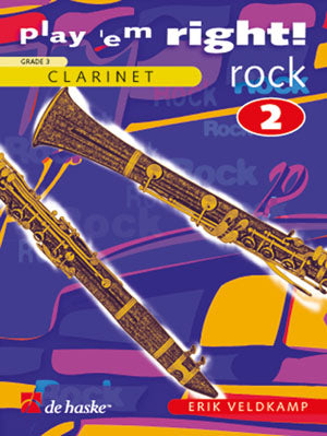 Erik Veldkamp: Play 'em Right! - Rock 2 - Clarinet