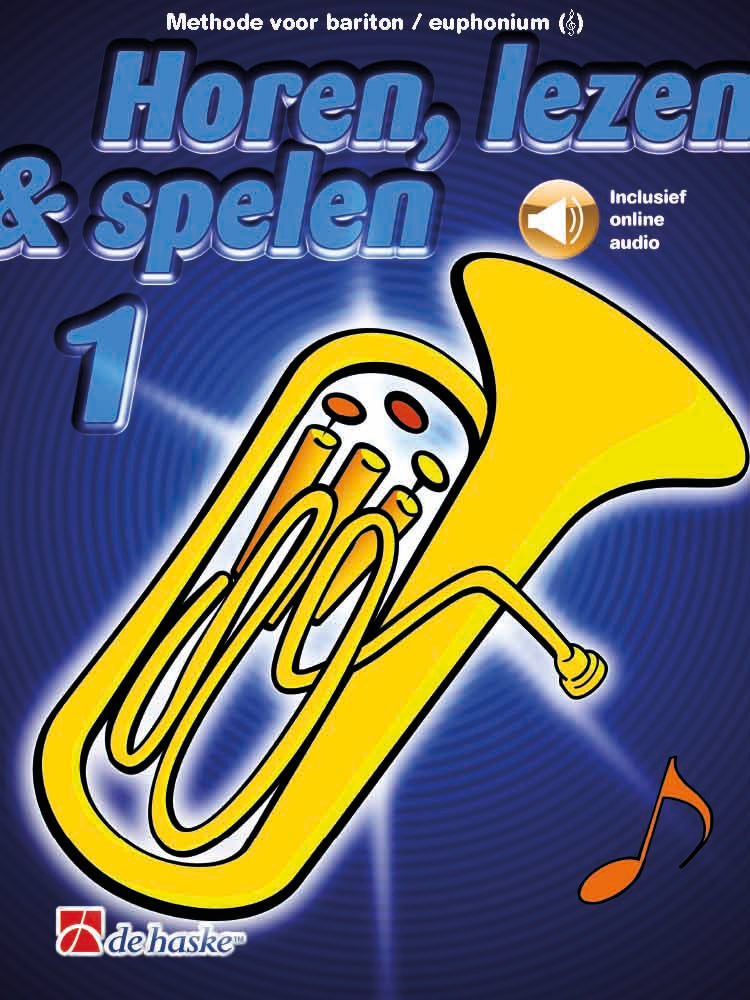 Horen, Lezen & Spelen 1 – Bariton / Euphonium TC (Vioolsleutel G-sleutel)