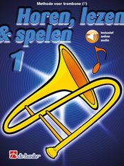 Horen, Lezen & Spelen 1 – Trombone (Bassleutel / F-sleutel)