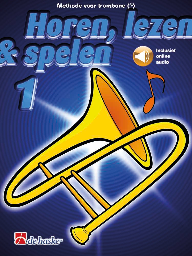 Horen, Lezen & Spelen 1 – Trombone (Bassleutel / F-sleutel)