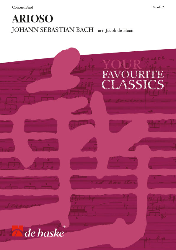 Bach: Arioso (Partituur Harmonie)