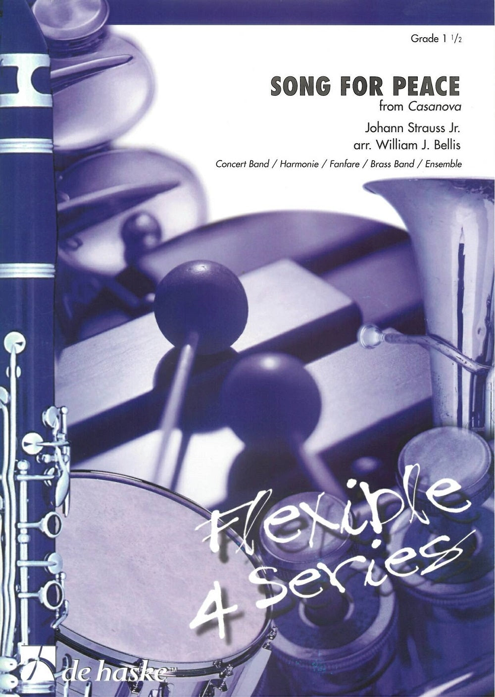 Song For Peace (Partituur Harmonie Fanfare Brassband)