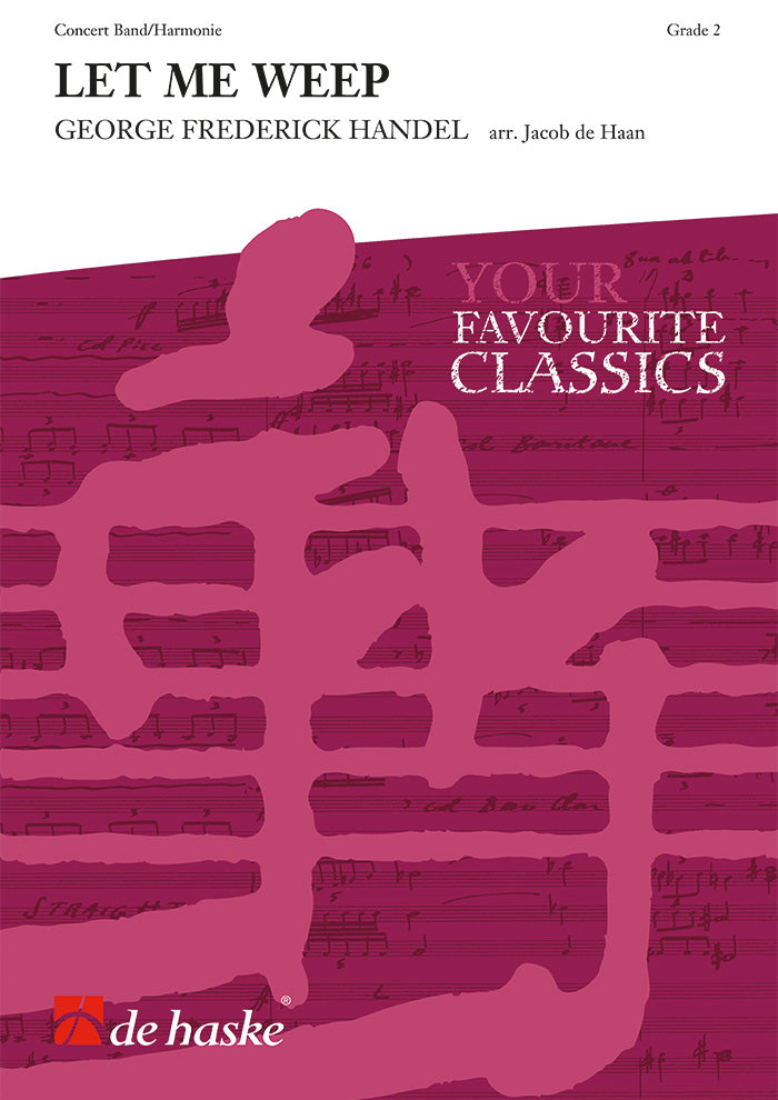 Let Me Weep (Partituur Harmonie)