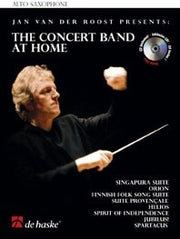 The concert Band at Home(Be the principle in a live concert band)