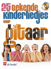 25 Bekende Kinderliedjes Voor Gitaar