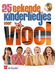 25 Bekende Kinderliedjes Voor Viool