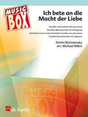 Ich bete an die Macht der Liebe(Variable wind quintet with percussion)