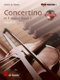 Huber: Concertino in F major Opus 7 (Viool)