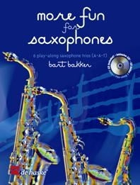 More Fun For Saxophones(6 play-along saxophone trios (A-A-T))