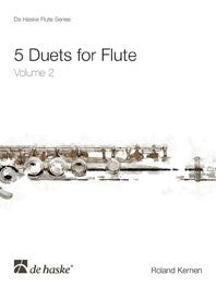 Roland Kernen: 5 Duets for Flute Volume 2