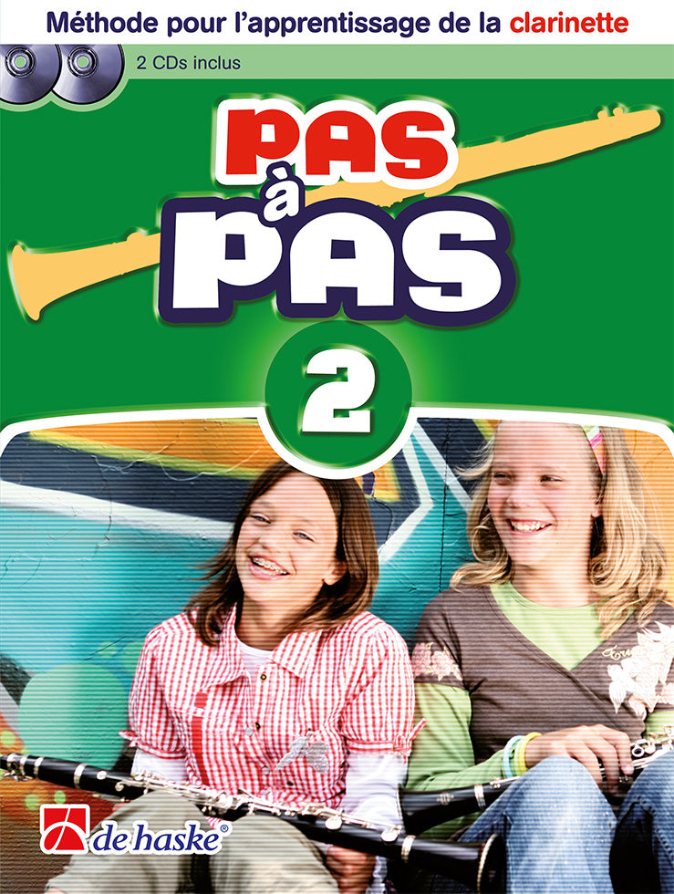 Pas à Pas 2 Clarinette(Méthode pour l'apprentissage de la clarinette)