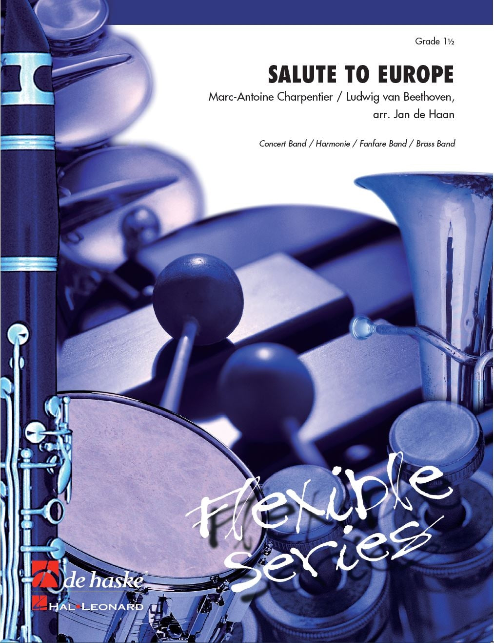 Salute to Europe (Partituur Harmonie Fanfare Brassband)