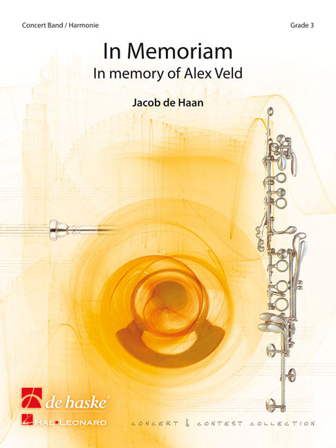 Jacob de Haan: In Memoriam (Partituur Harmonie)
