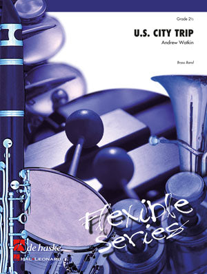Watkin: U.S. City Trip (Partituur Harmonie Fanfare Brassband)
