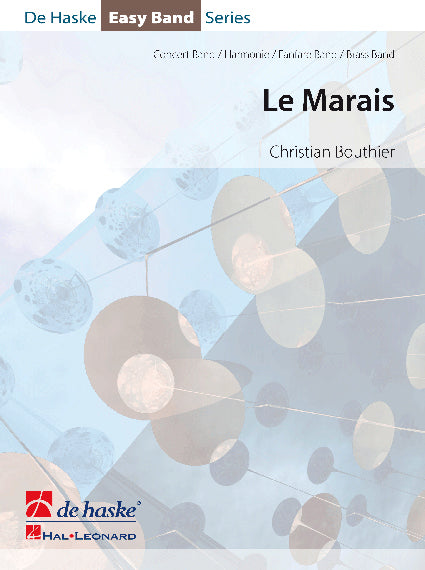 Bouthier: Le Marais (Partituur Harmonie Fanfare Brassband)