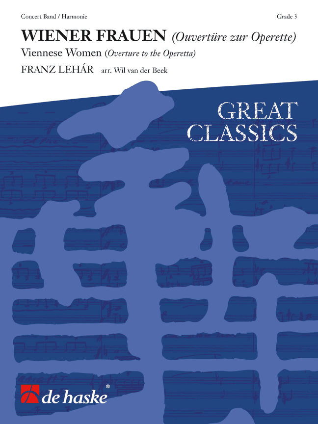 Wiener Frauen (Ouvertüre zur Operette) (Partituur Harmonie)