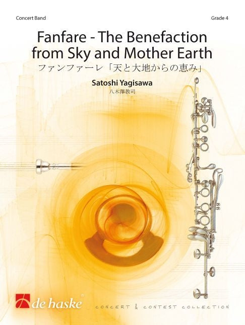 Fanfare-The Benefaction from Sky and Mother Earth (Partituur Harmonie)