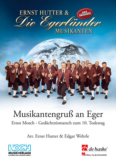 Musikantengruss an Eger (Marsch) (Partituur Harmonie)