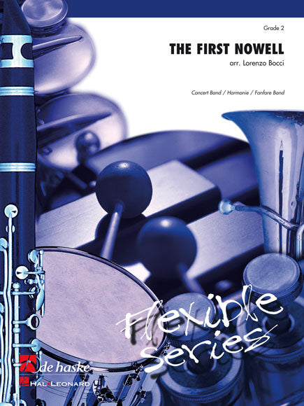 Bocci: The First Nowell (Partituur Fanfare/Harmonie)
