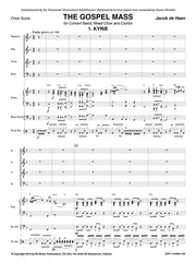 Jacob de Haan: The Gospel Mass (SATB)