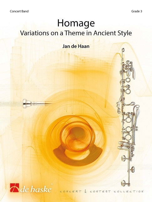 Jacob de Haan: Homage (Partituur Harmonie)