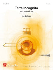 Jan de Haan: Terra Incognita Partituur Brassband