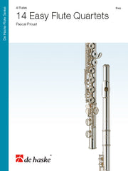 Pascal Proust: 14 Easy Flute Quartets