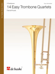 Pascal Proust: 14 Easy Trombone Quartets