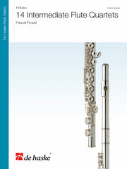 Pascal Proust: 14 Intermediate Flute Quartets