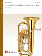 Pascal Proust: 14 Intermediate Euphonium Quartets