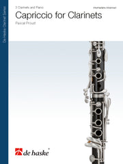 Pascal Proust: Capriccio for Clarinets