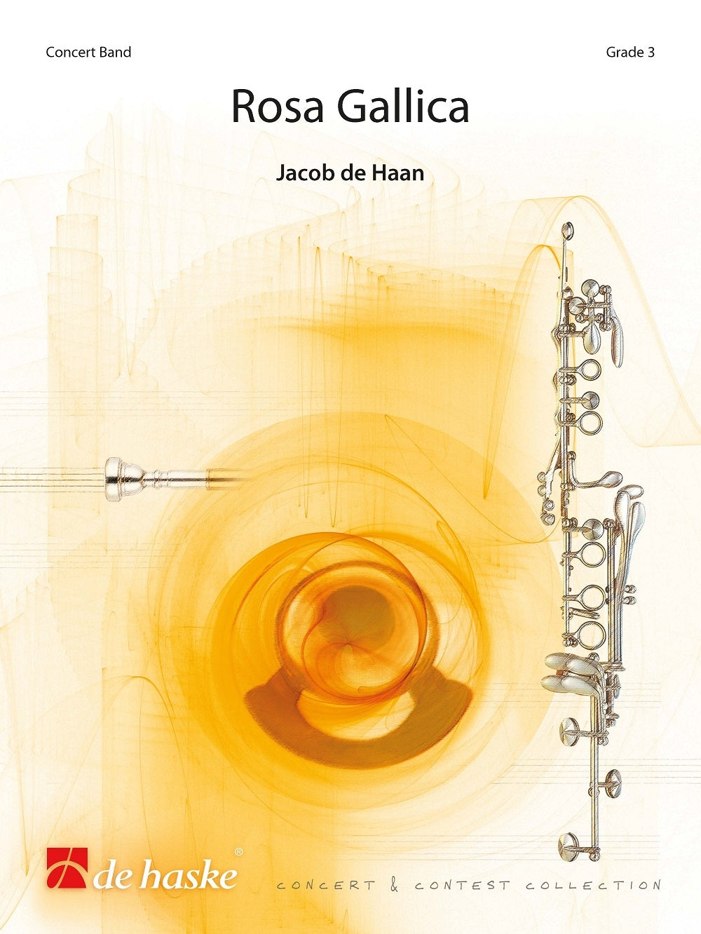 Jacob de Haan: Rosa Gallica (Partituur)