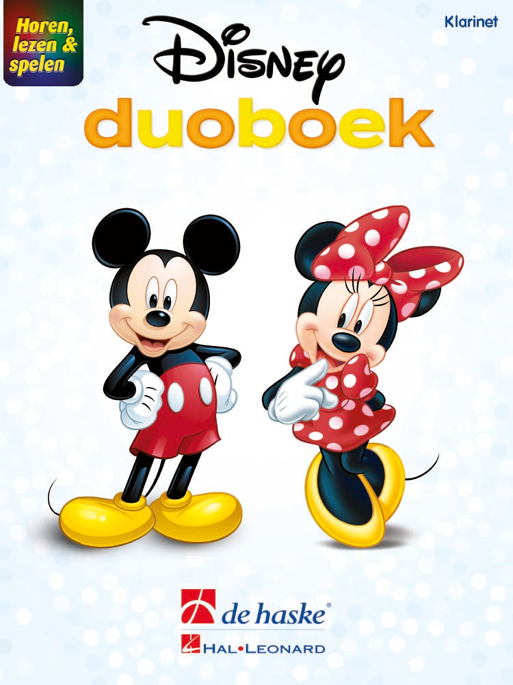 Horen, Lezen & Spelen Disney – Duoboek Klarinet