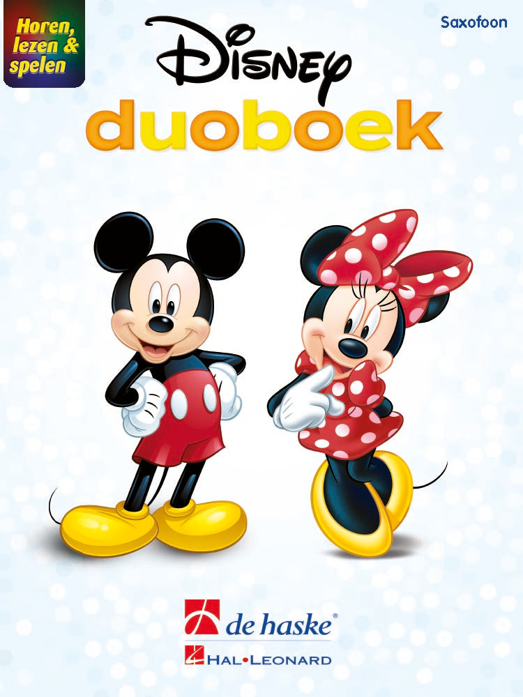 Horen, Lezen & Spelen Disney – Duoboek Saxofoon