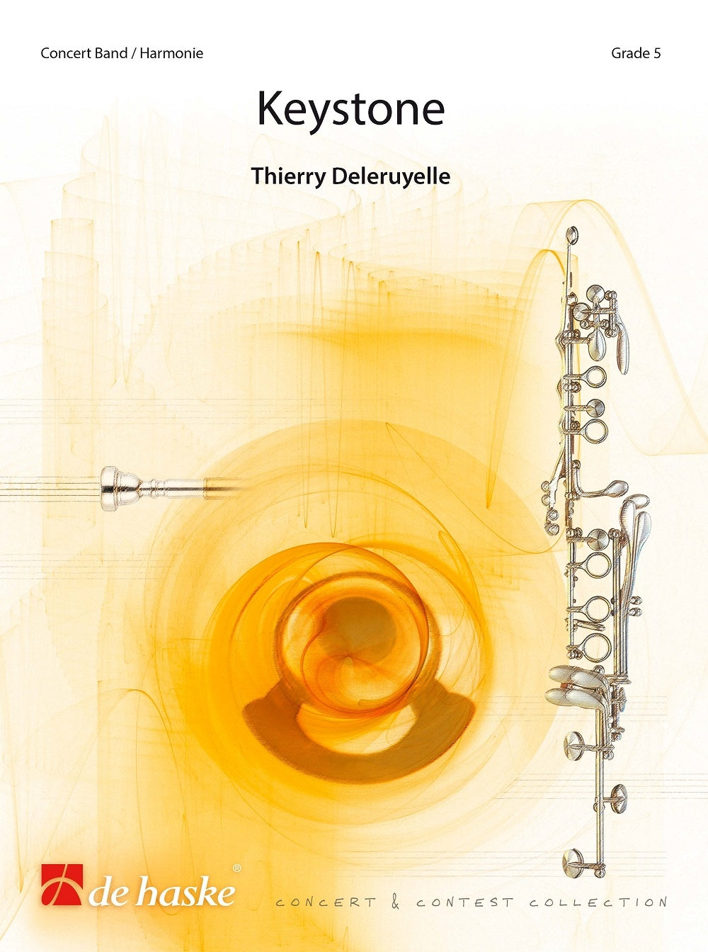Thierry Deleruyelle: Keystone (Partituur Harmonie)