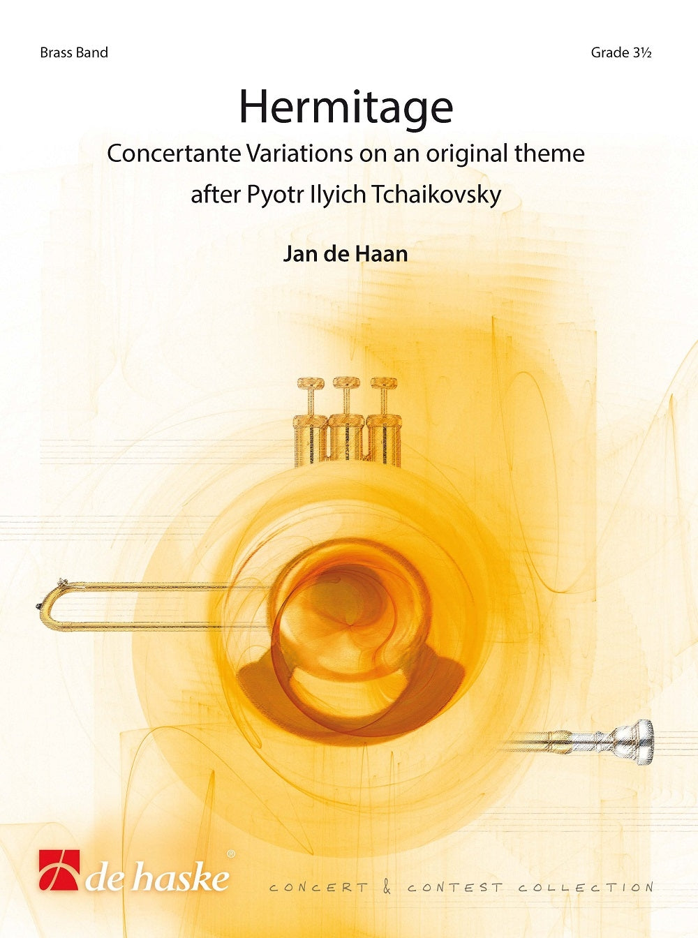Jan de Haan: Hermitage (Partituur Brassband)